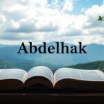 Significado del apellido Abdelhak