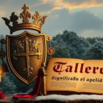 Significado del apellido Tallero